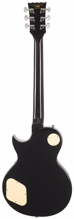 Vintage V10 Coaster Gloss Black - E-Gitarre