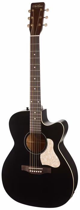 Art & Lutherie Legacy Faded Black CW Presys II - Elektroakustische Gitarre