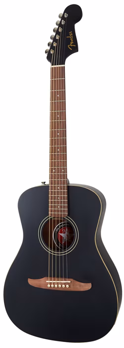 Fender Joe Strummer Campfire WN BK - Elektroakustische Gitarre