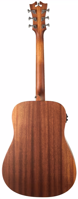 D'Angelico Lexington LS Dreadnought Aged Mahogany - Elektroakustische Gitarre