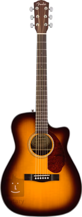 Fender CC-140SCE Concert WN SB - Elektroakustische Gitarre