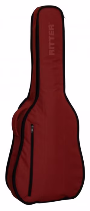 Ritter Flims Classical 4/4 Spicy Spicy Red - Case für klassische Gitarre
