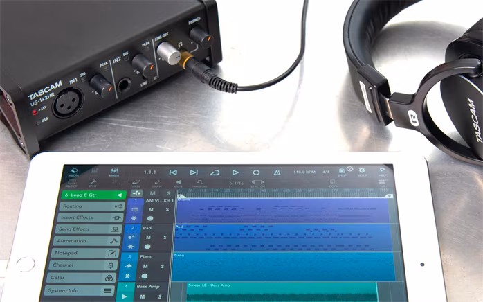 Tascam US-1x2HR  - USB-Soundkarte