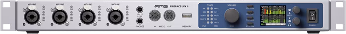 RME Fireface UFX II - FireWire-Soundkarte