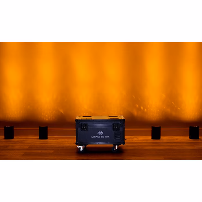 ADJ Mirage Q6 Pak Black (ausgepackt) - Licht-Set