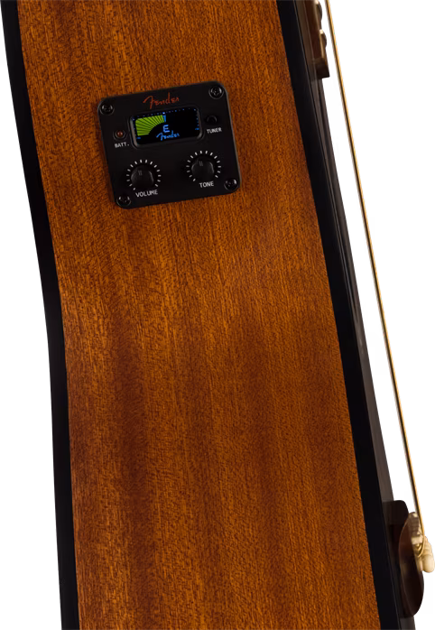 Fender Monterey Standard BLK - Elektroakustische Gitarre