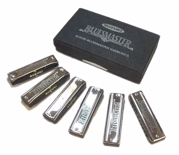 Suzuki MR-250 SET Bluesmaster - Mundharmonika-Set