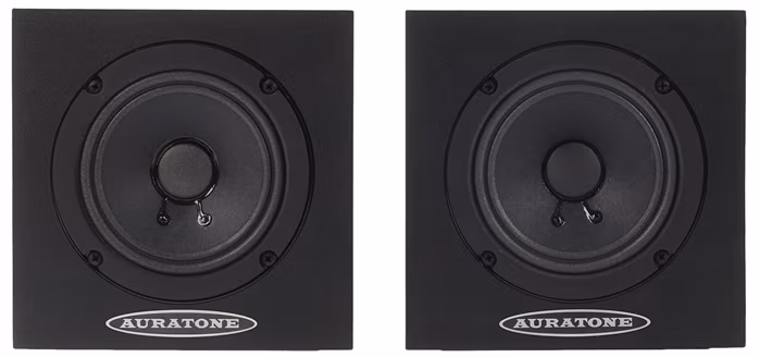 Auratone 5C Black Pair Active - Aktive Studiomonitore