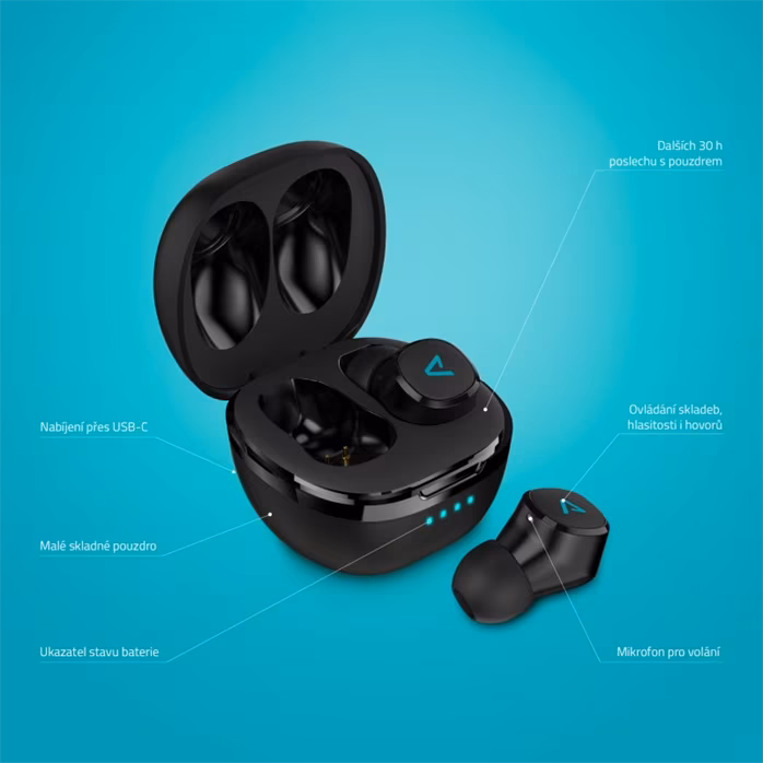LAMAX Dots2 Play - Wireless-Headset