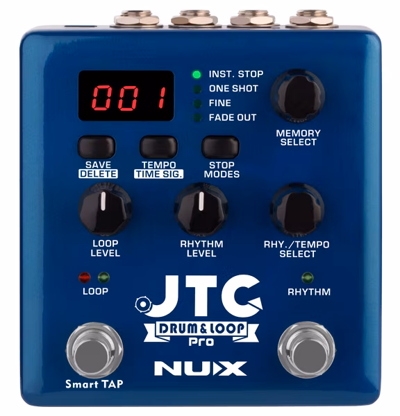 Nux JTC DRUM & LOOP PRO NDL-5 - Gitarren-Looper