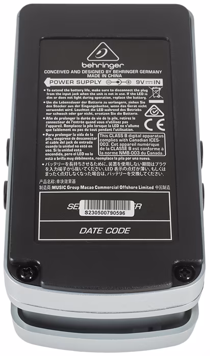 Behringer FX600 (ausgepackt) - Gitarren-Effekt