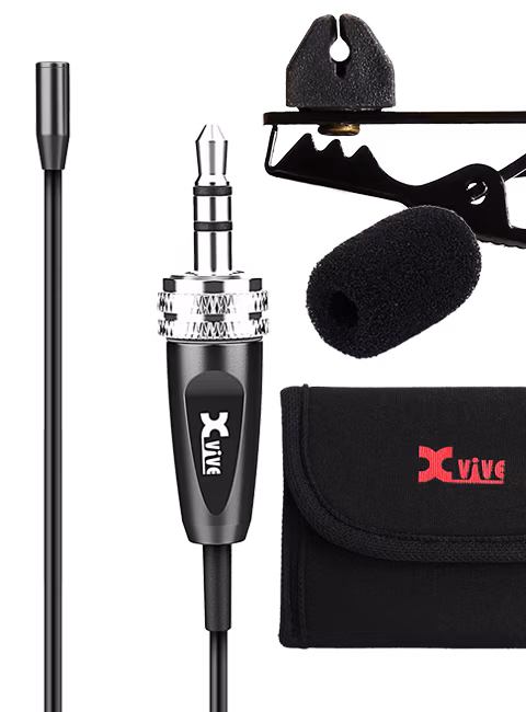 Xvive LV2 - Kondensator-Ansteckmikrofon