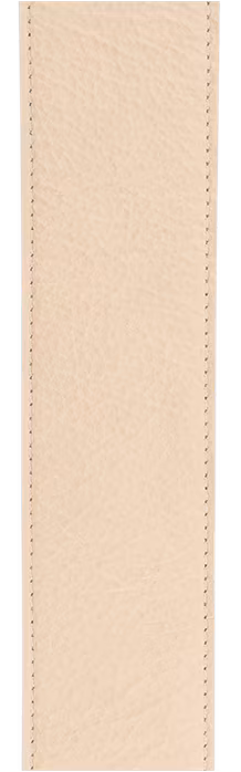 D'Addario Comfort Leather Auto Lock Guitar Strap Tan - Gitarrengurt