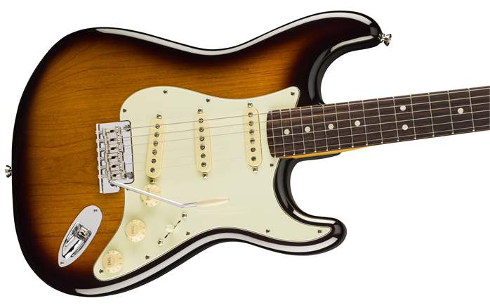 Fender American Professional II Stratocaster RW 2CS (ausgepackt) - E-Gitarre