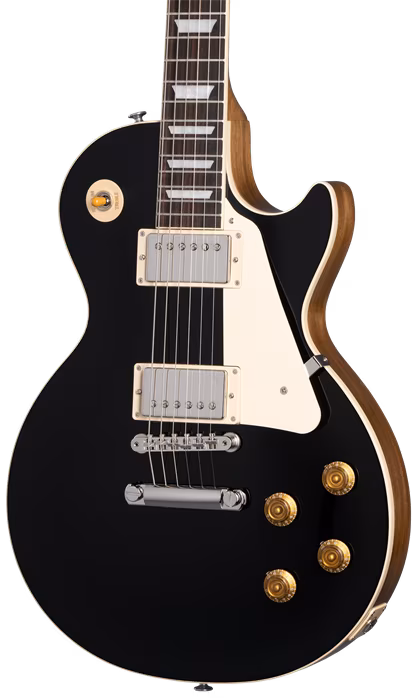 Gibson Les Paul Standard 50s Plain Ebony Top - E-Gitarre