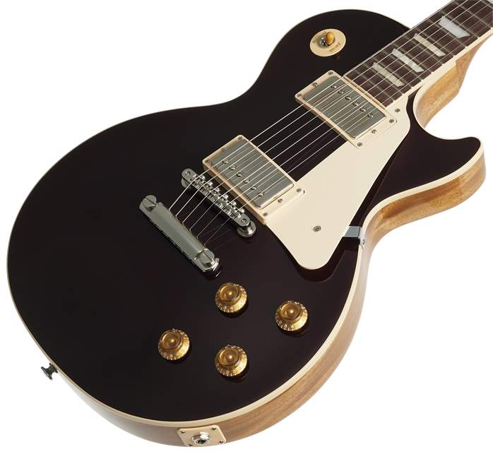 Gibson Les Paul Standard 50s Figured Top Translucent Oxblood (ausgepackt) - E-Gitarre