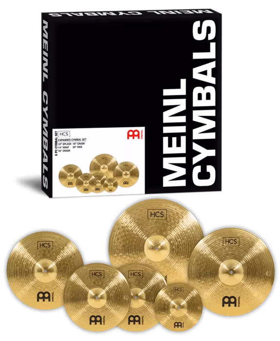 Meinl HCS Expanded Cymbal Set - Becken-Set
