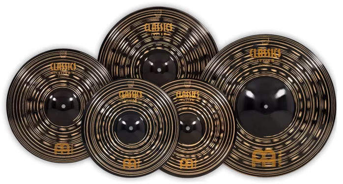 Meinl Classics Custom Dark Expanded Cymbal Set - Becken-Set