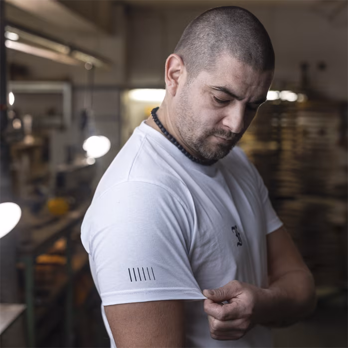 Furch White T-shirt basic L - T-Shirt