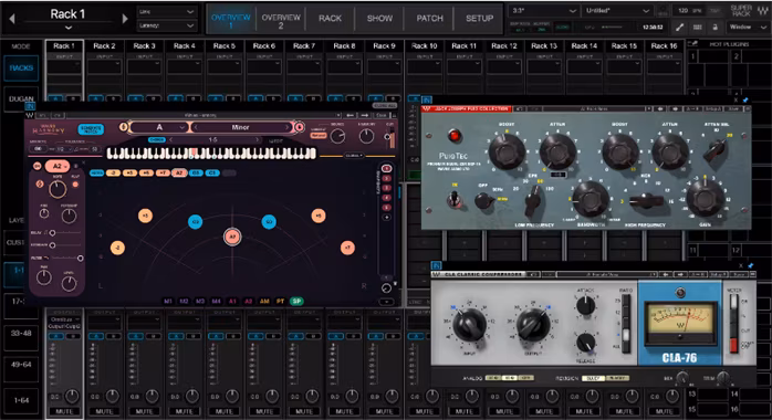 WAVES SuperRack Performer - Software