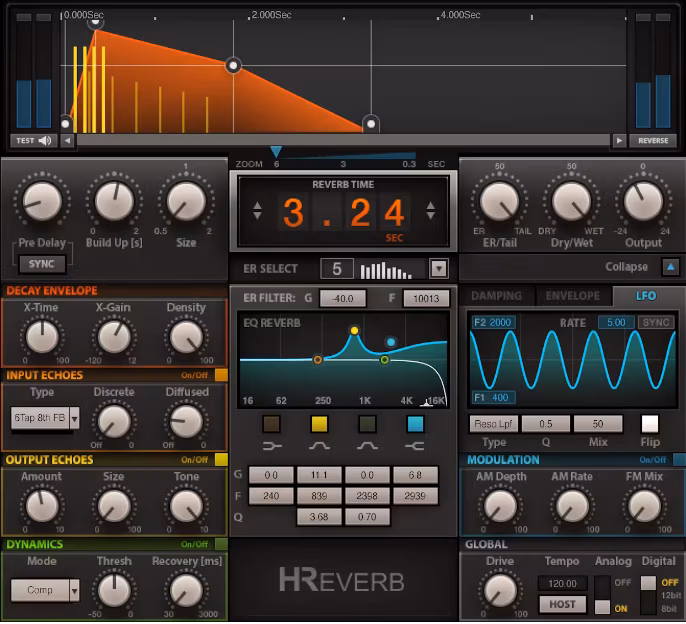 WAVES H-Reverb Hybrid Reverb - Software