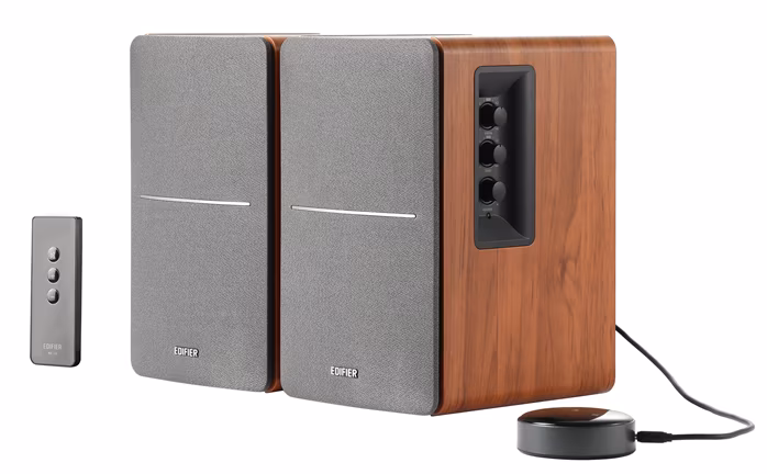 Edifier R1280T+WiiM Mini Brown - Home Sound System