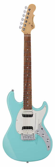 G&L USA Fullerton Deluxe Skyhawk HH - Surf Green - E-Gitarre
