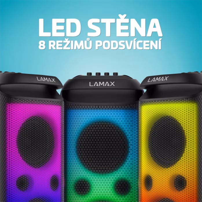 LAMAX PartyKing1 Max (ausgepackt) - Mobiler Wireless Lautsprecher