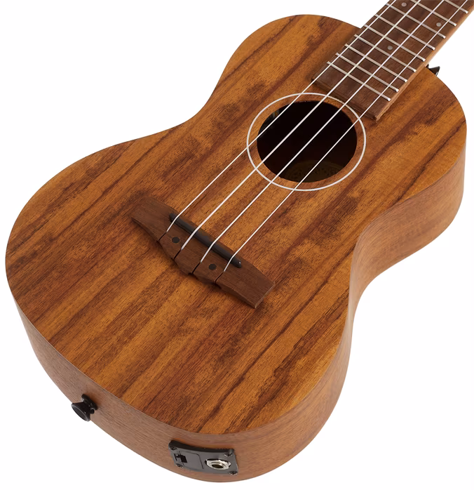 Bamboo U-23 Koa-Q - Elektroakustische Ukulele