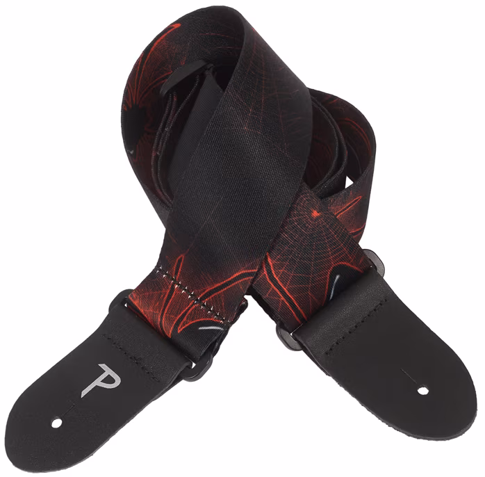 Perri's Leathers 7670 Polyester Spiders - Gitarrengurt