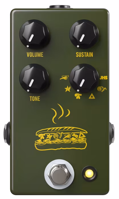 JHS Pedals Muffuletta Army Green - Gitarren-Effekt