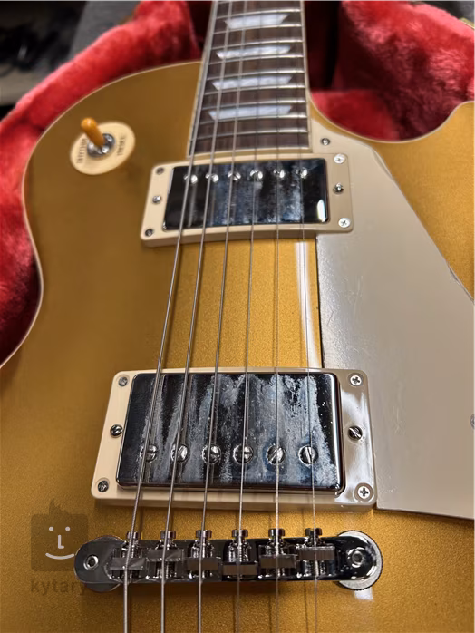 Gibson Les Paul Standard 50s Gold Top (ausgepackt) - E-Gitarre