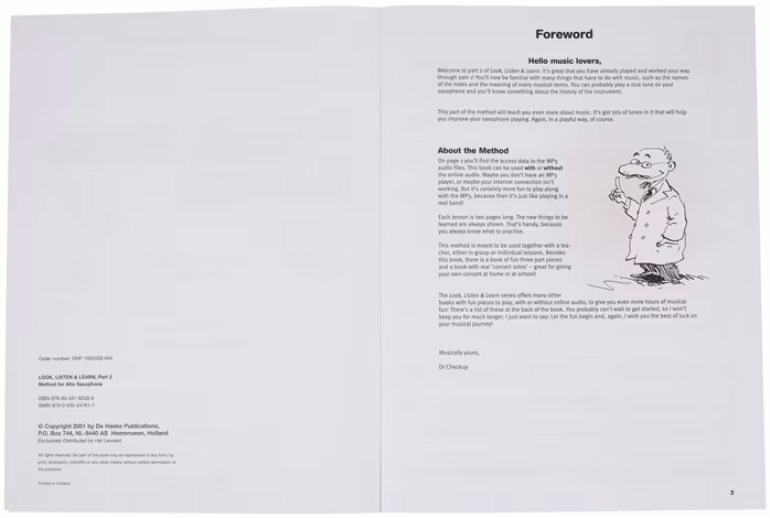 MS Look, Listen & Learn 2 - Alto Saxophone - Saxophon-Schule für Anfänger