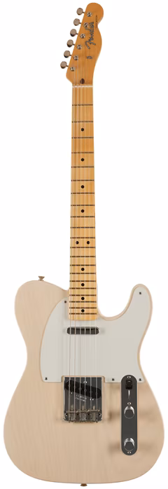 Fender Custom Shop Vintage Custom 58 Top-Load Telecaster NOS Aged White Blonde - E-Gitarre