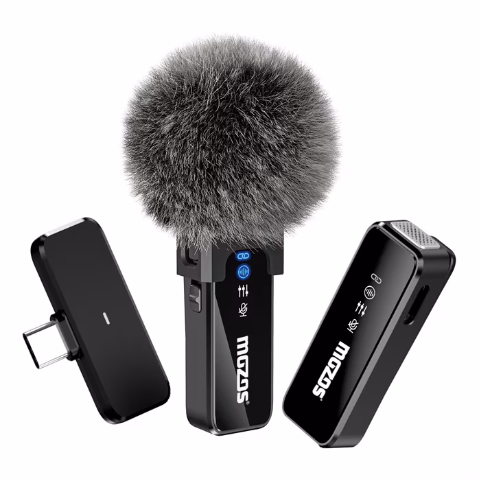 Mozos MX2-DUAL - Wireless-Reportage-Set mit Mikrofon