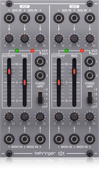 Behringer 121 DUAL VCF - Eurorack-Modul
