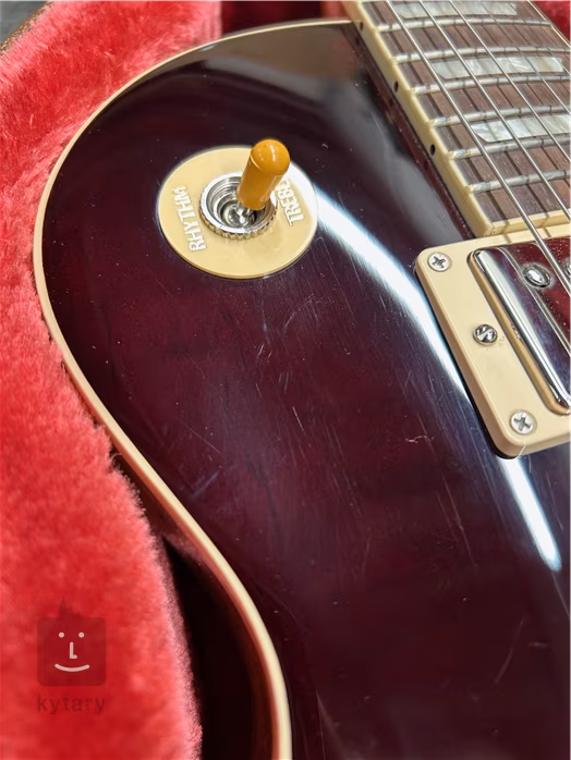Gibson Les Paul Standard 50s Figured Top Translucent Oxblood (ausgepackt) - E-Gitarre