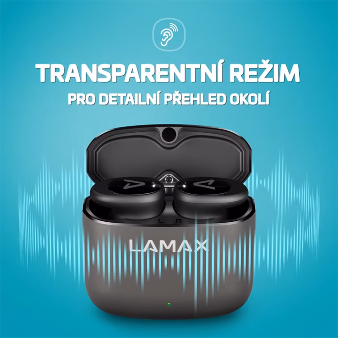 LAMAX SteelDots3 ANC - Wireless-Headset