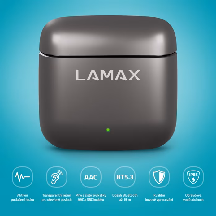 LAMAX SteelDots3 ANC - Wireless-Headset