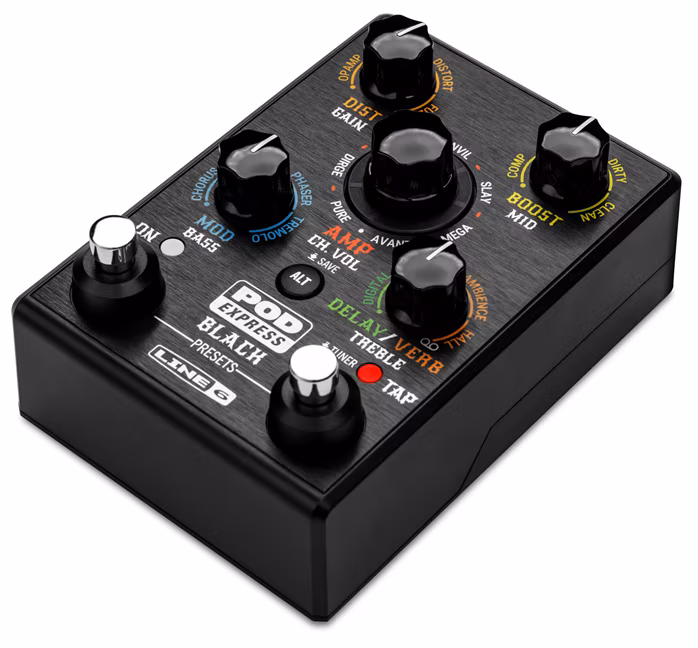 Line 6 POD Express Guitar Black (ausgepackt) - Gitarren-Multieffekt