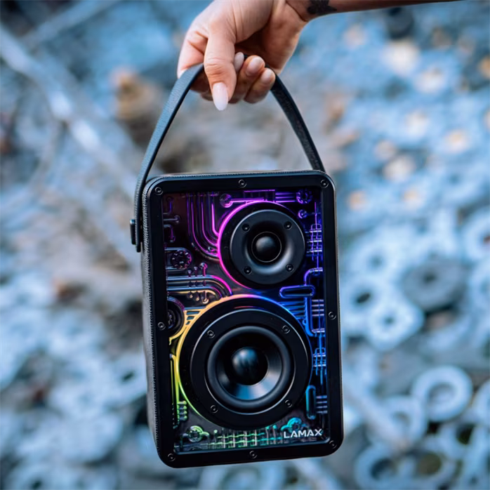 LAMAX CyberWave1 - Mobiler Wireless Lautsprecher