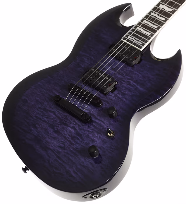 ESP LTD VIPER-1000 QM STPSB - E-Gitarre