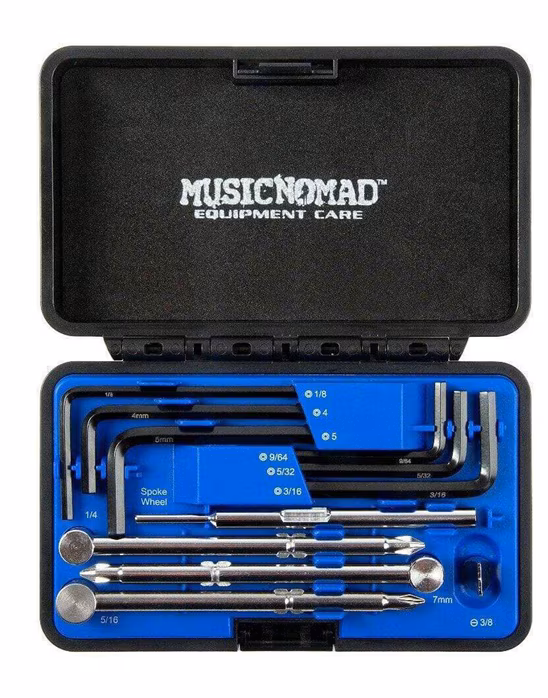 Music Nomad Premium Guitar Tech Truss Rod Wrench Set - Universal-Tool