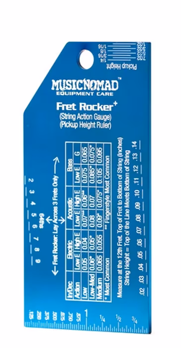 Music Nomad Precision Fret Evaluation Kit - Universal-Tool