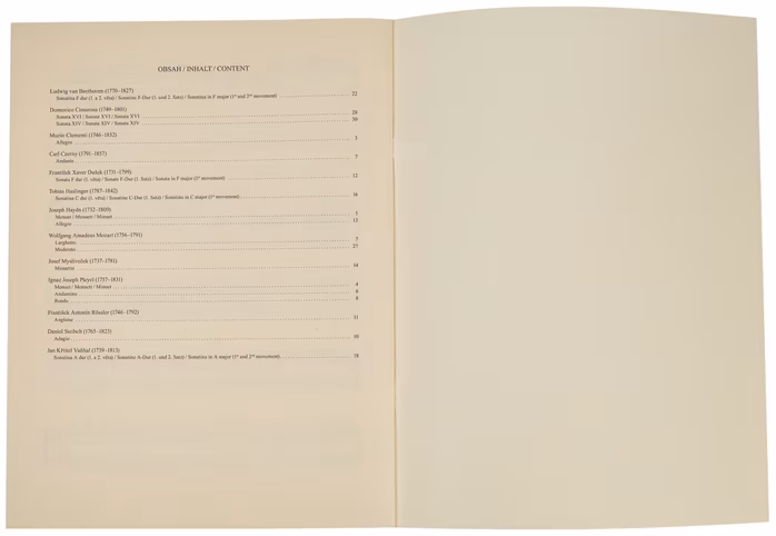 MS Klasikové a jejich současníci II - Klaviernoten