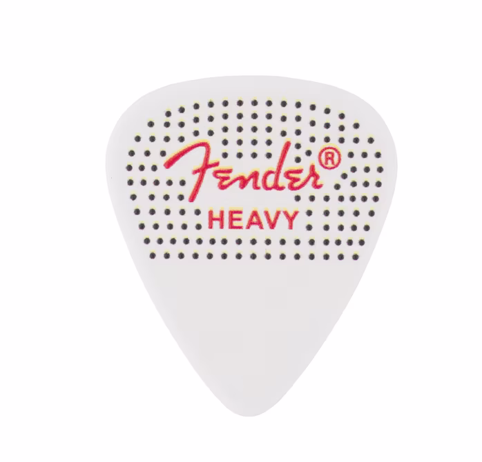 Fender 351 Dotted Celluloid Picks 12-Pack Heavy - Plektren