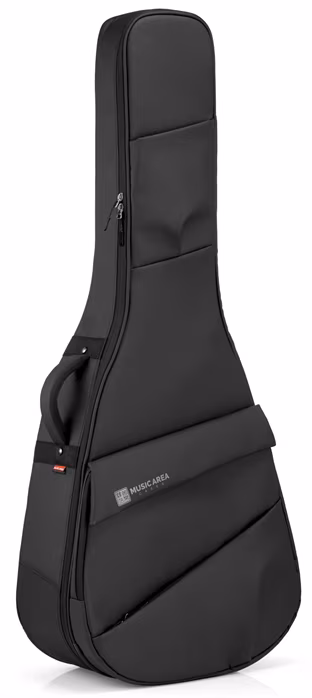Music Area F-DA Black - Case für akustische Gitarre