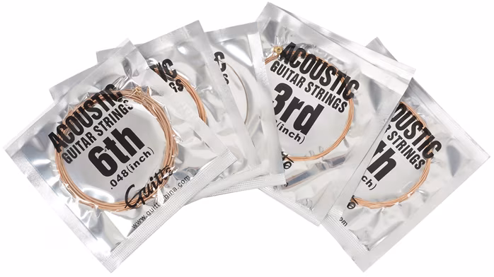 Guitto GSA-010 Acoustic Guitar Strings 10-48 - Stahlseiten für akustische Gitarre