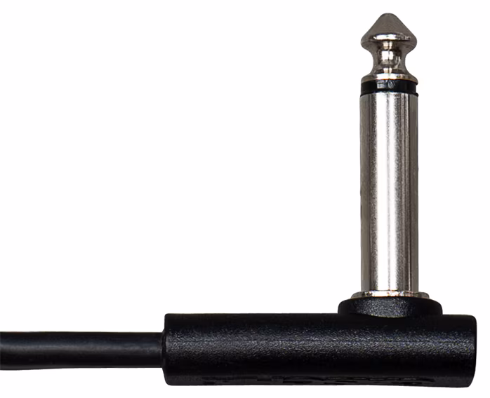 Cascha Advanced Line Patch Cable Flat Black 20cm     - Verbindungskabel
