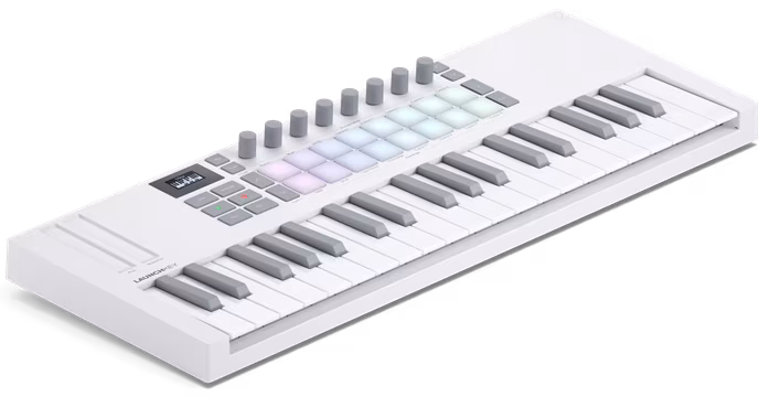 Novation Launchkey Mini 37 White - USB/MIDI Keyboard